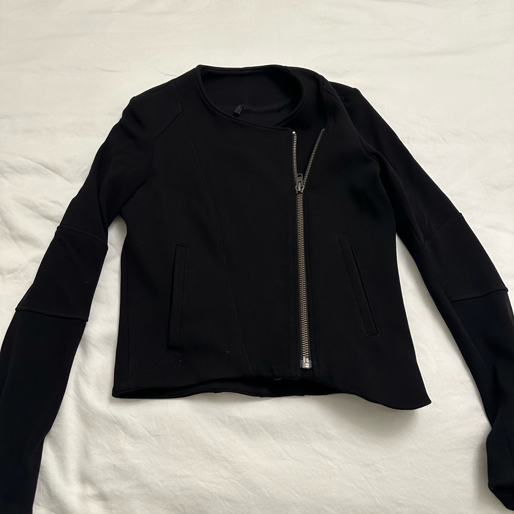 Helmut Lang Black Moto Jacket